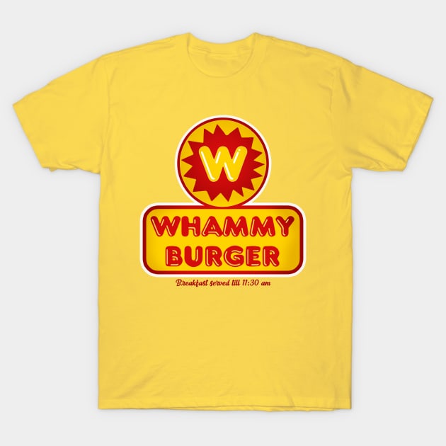 Whammy Burger T-Shirt by JennyPool